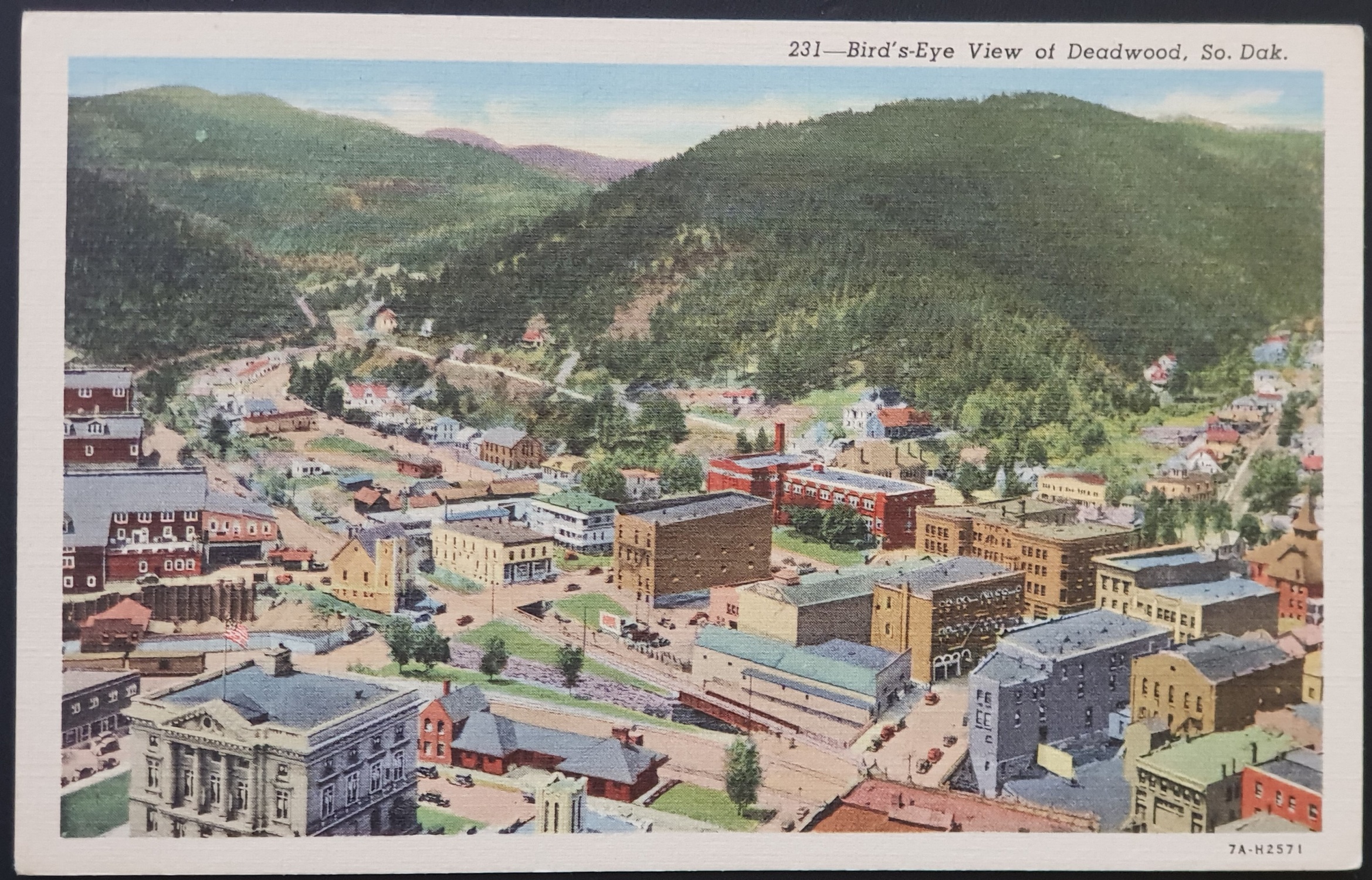 (image for) postcard USA - SD - South Dakota #0001